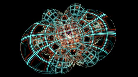 abstract fractal footage for creative design