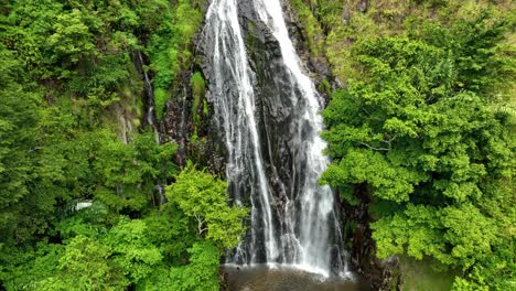 revel, cascada de efrata, atracción natural, ubicada en medio de la exuberante vegetación