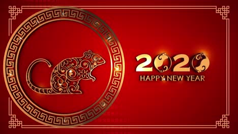 chinese new year 2020 background
