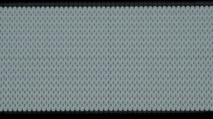 Primo piano di lampadine lampeggianti di un pannello luminoso LED RGB