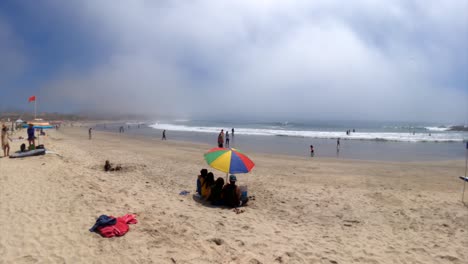 a beautiful white sand beach near todos santos mexico on a calm surf day