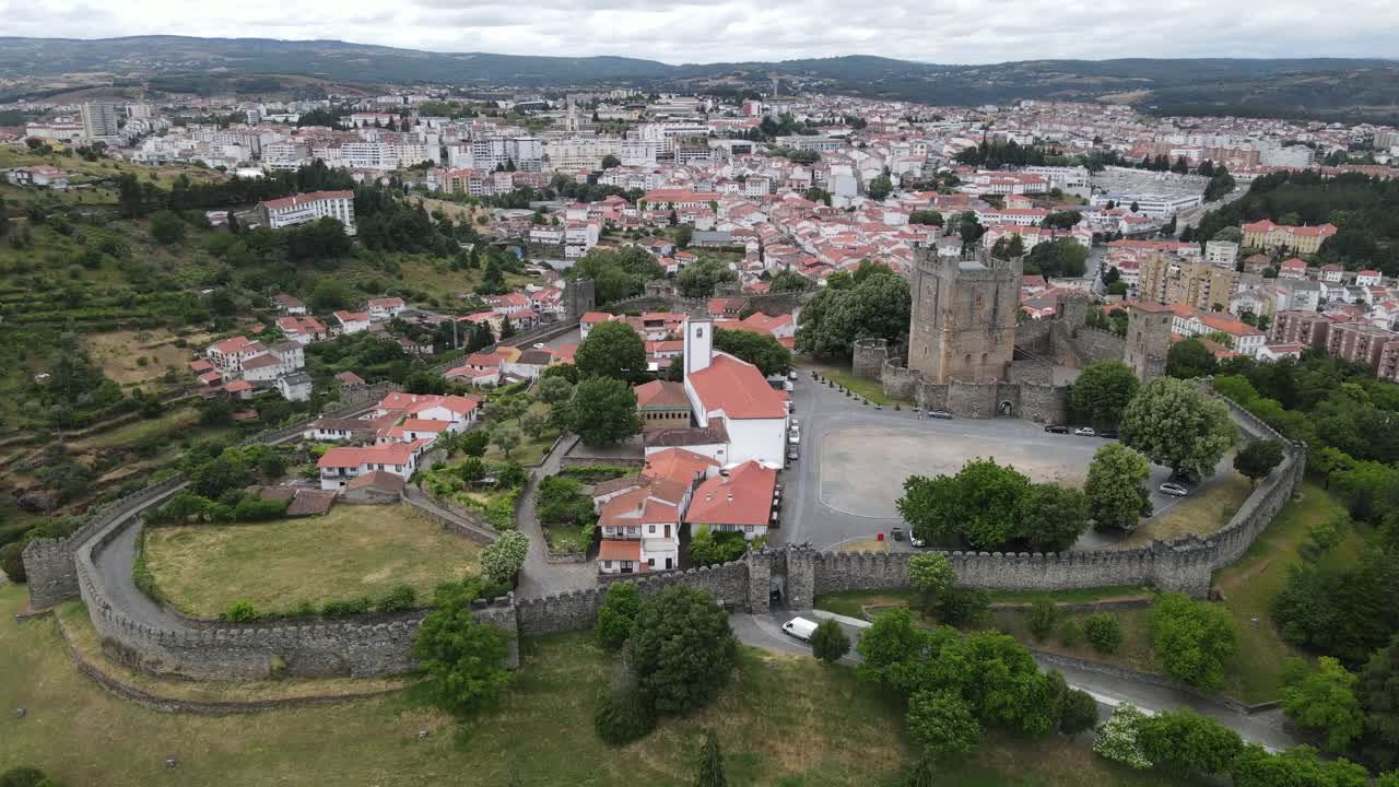 Bragança castel in North of Portugal