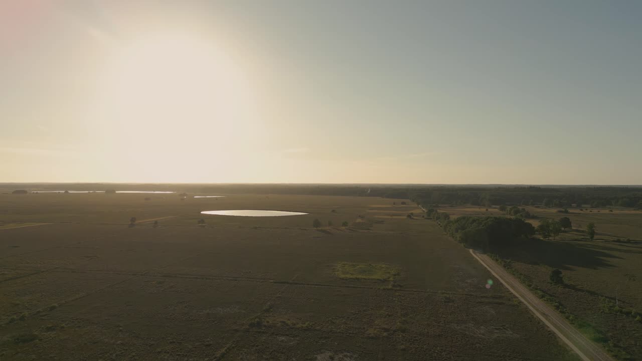 해가 지는 곳 의 풍경