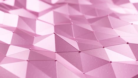 elegancia geométrica: un estudio en triángulos rosados