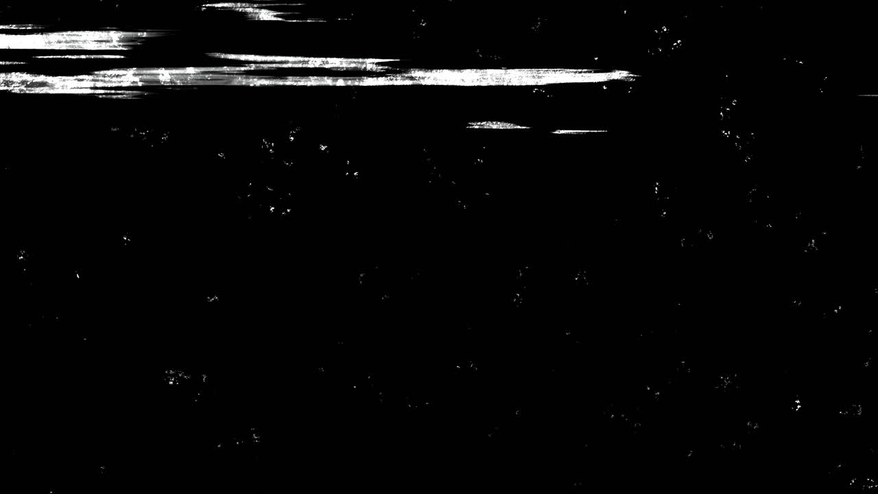 Flickering Black and White Static Noise Glitch Overlay