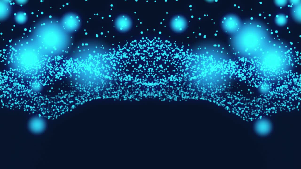 빛나는 추상적인 디지털 입자 배경