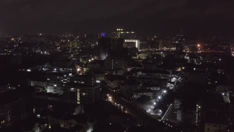 Construcción-de-edificios-en-la-noche-Lagos-Drone-01