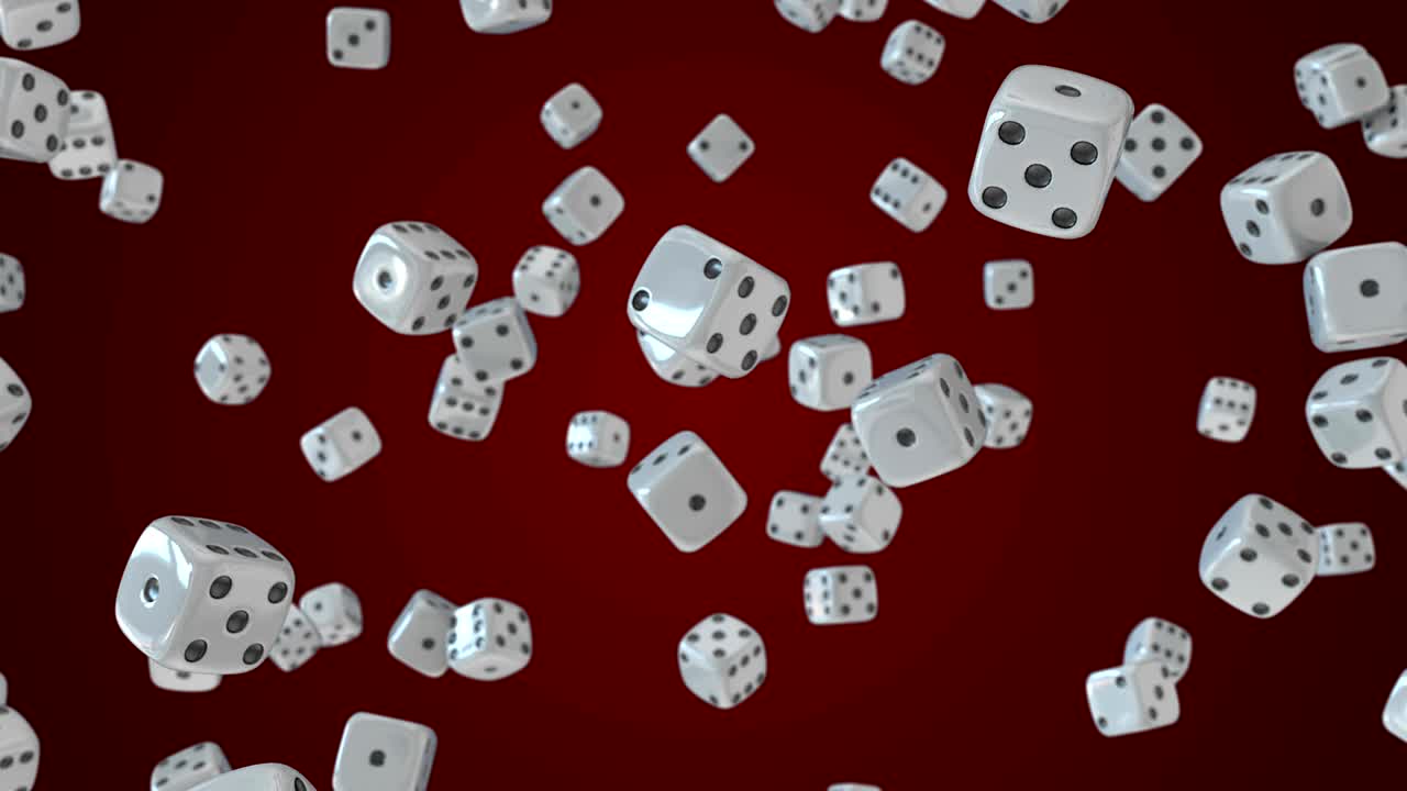 bucle de caída de dados sin costuras