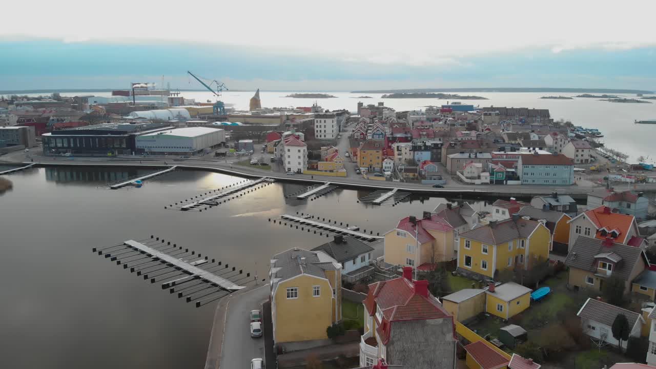 karlskrona, sweden-1의 스웨덴 낙원 섬 ekholmen에 있는 그림 같은 주택의 조감도