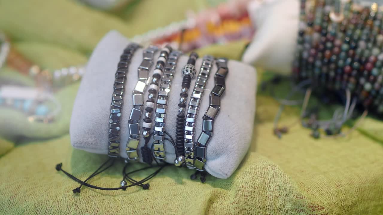 Bracelets on Display