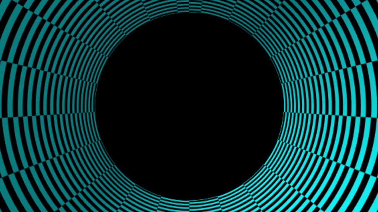 el patrón del túnel animación avanzada gráficos de movimiento