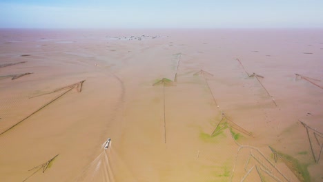 vista aérea de drones de tonle sap