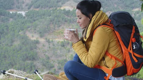 Active-young-female-backpacker