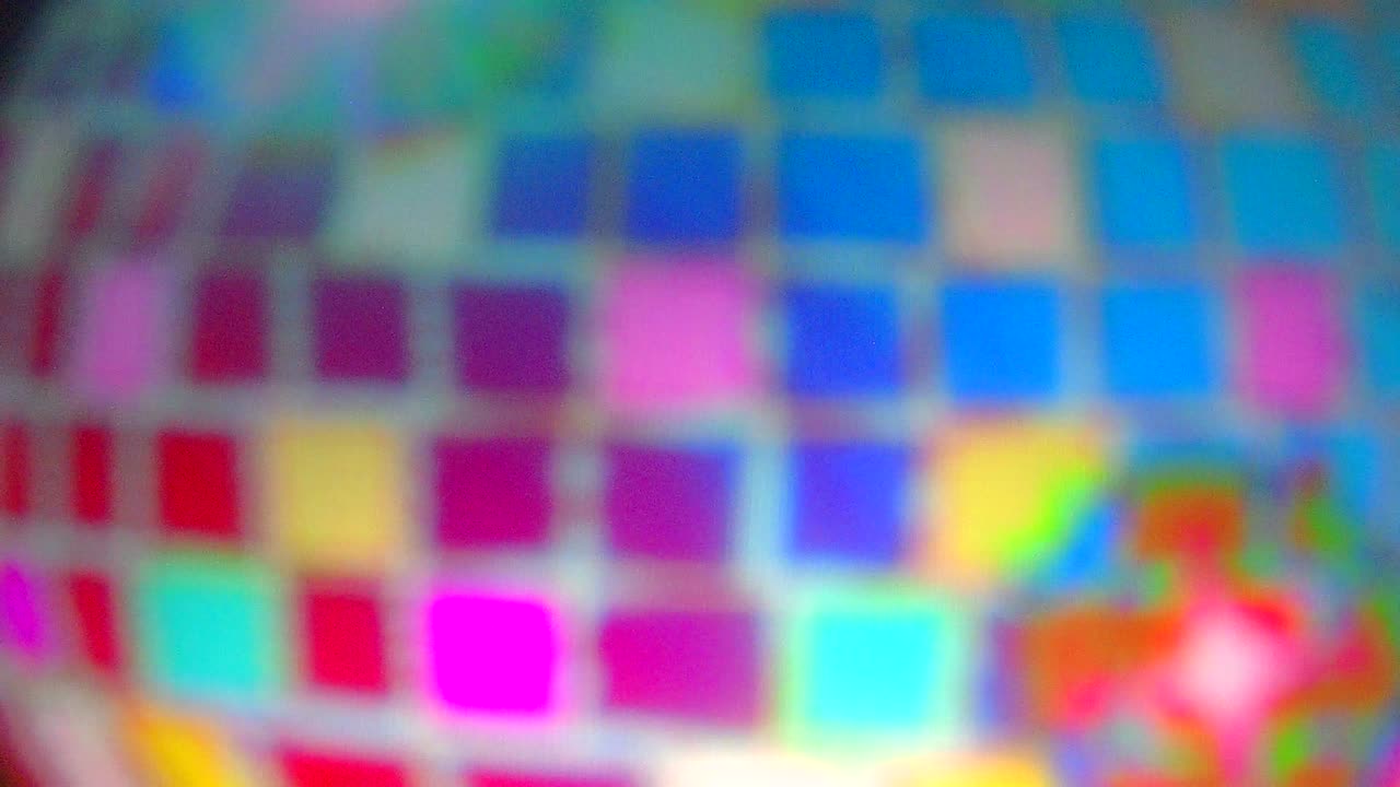 bola geométrica del arco iris