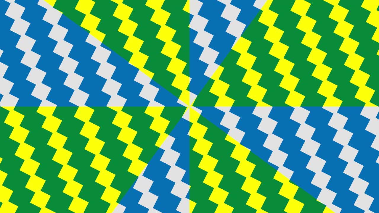 modelo de video 4k con efecto estroboscópico e hipnótico, en formato de video 16: 9.