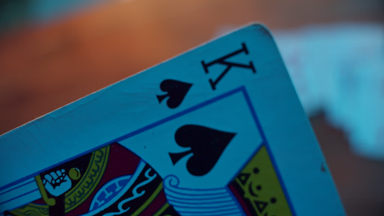 King of Spades Playing Card