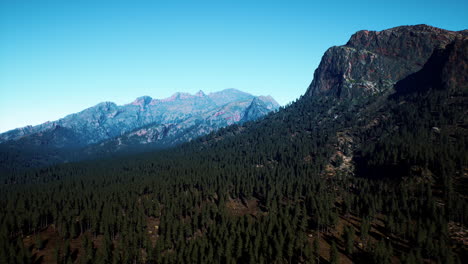 cascade mountain and surrounding canadian rocky mountains in summer time