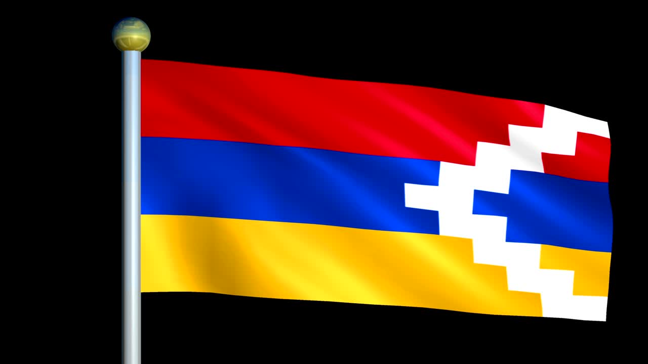 나고르노-카라바흐의 큰 루프 애니메이션 발