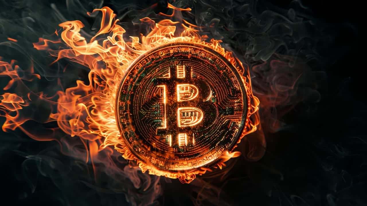 Bitcoin in Flames: Volatility and Risk in Cryptocurrency