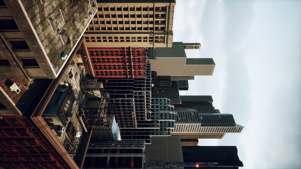 vista del horizonte de la ciudad desde el techo