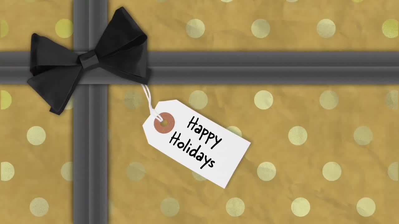 축제 포장 된 크리스마스 선물