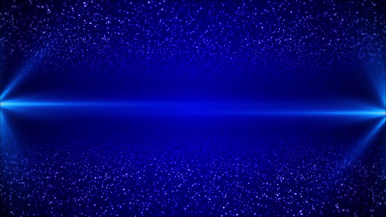 Magical stardust and sparkling particles light space floor flying though seamless tunnel digital