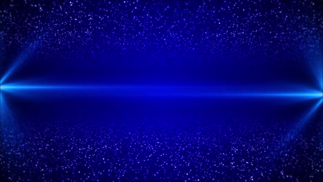 magical stardust and sparkling particles light space floor flying though seamless tunnel digital