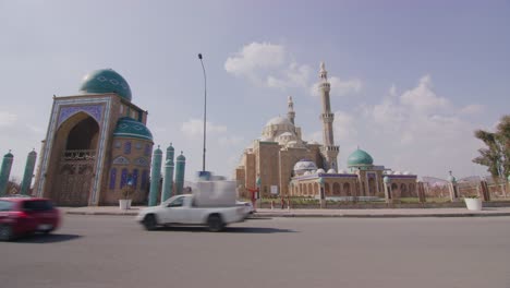 the beautiful jalil khayat mosque in erbil, iraq