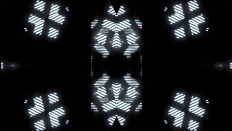 patrón geométrico resplandeciente abstracto