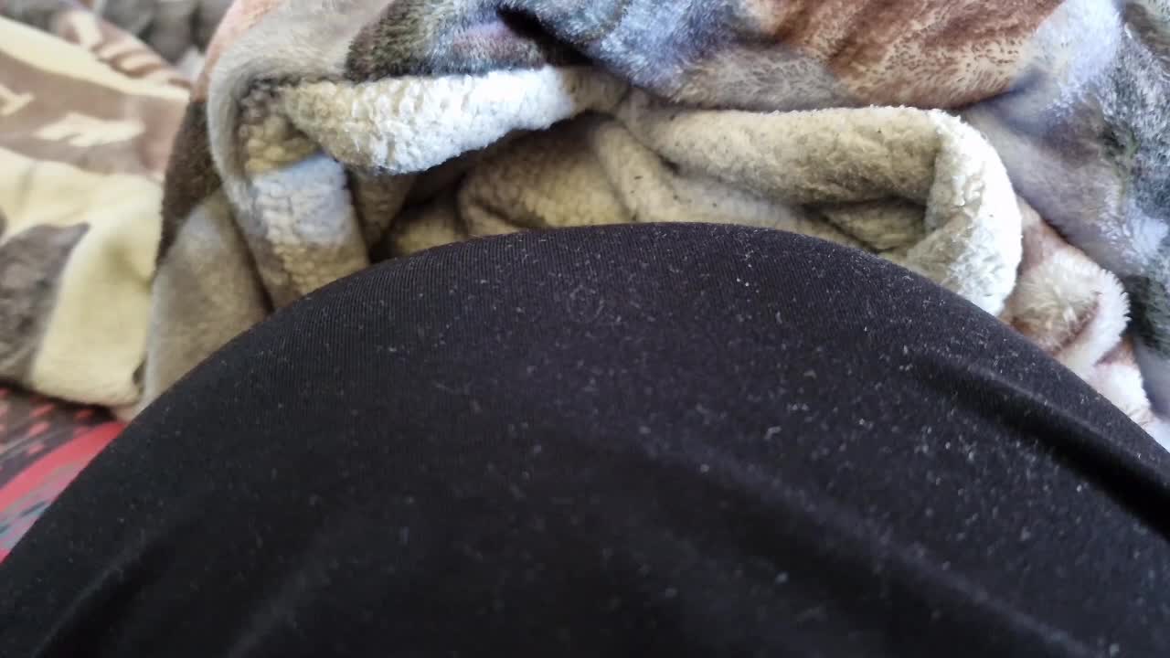 임신한 여자의 배 안에 발로 아기의 근접 촬영