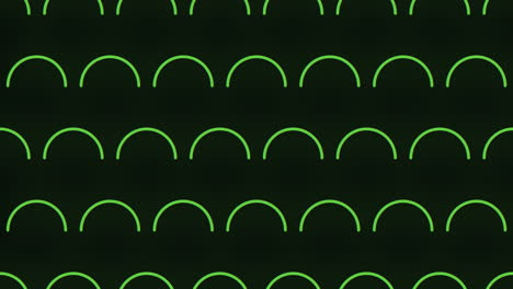 zigzagging green lines on black a dynamic pattern of directionality