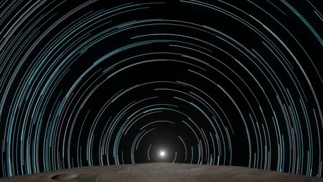 spinning in space