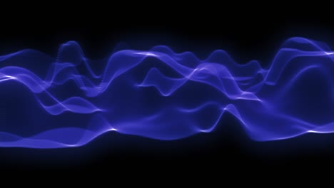 Wavy background animation effect loop