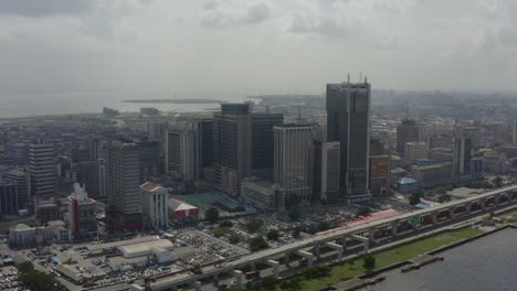 city high-rise lagos drone 15