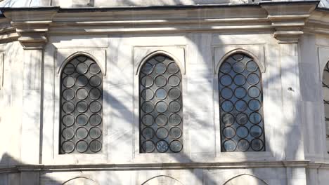 ottoman architecture detail with arched windows