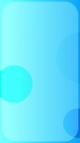 abstract blue background gradient tones large circular shapes soft frame border modern minimalistic