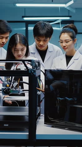 students team up on 3d print