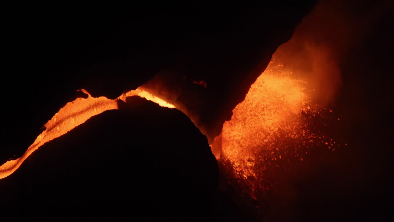 Cumbre Vieja volcanic eruption in La Palma Canary Islands 2021