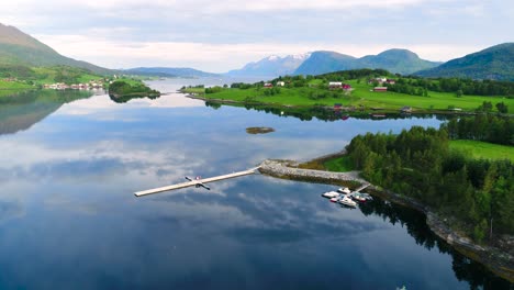 Luftaufnahmen-Schöne-Natur-Norwegen.