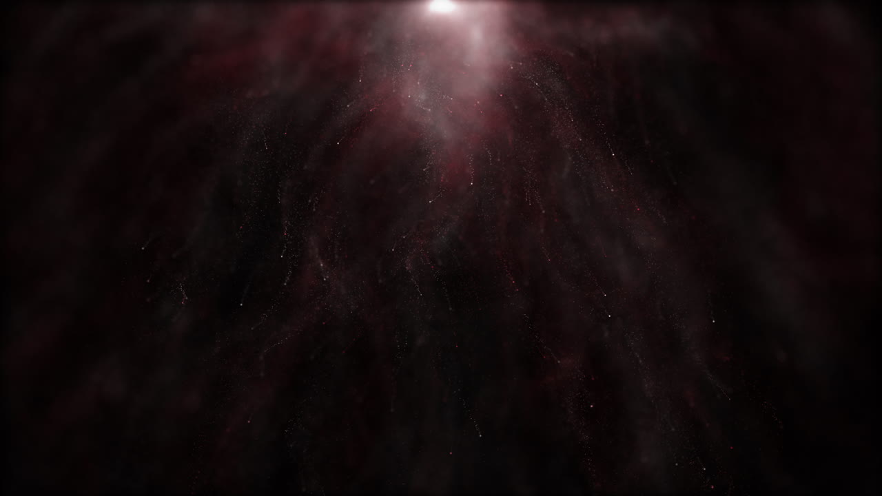 Looping Background with Very Small Particles and shallow depth of field