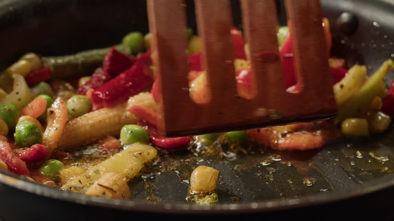 verduras mezcladas para freír