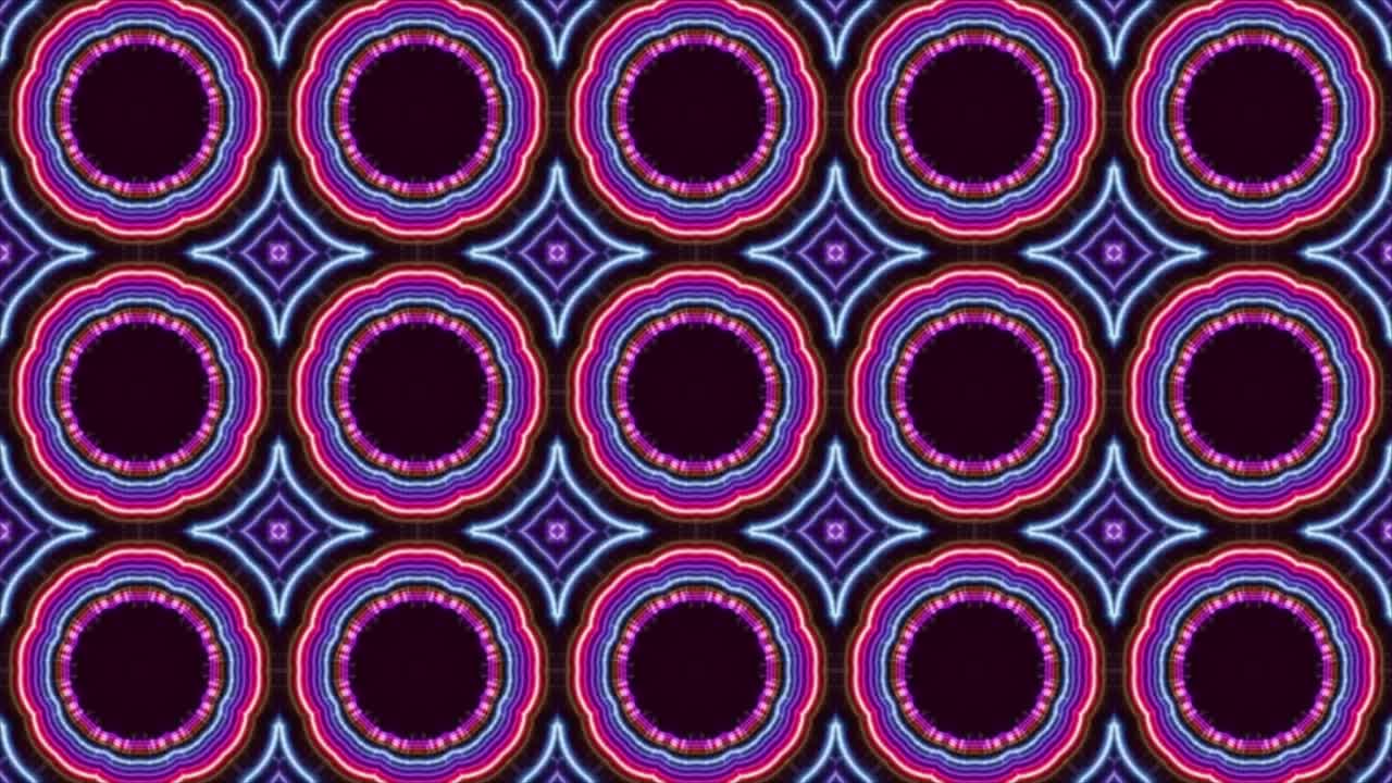 fondo de movimiento de caleidoscopio abstracto, fondo con capacidad de bucle