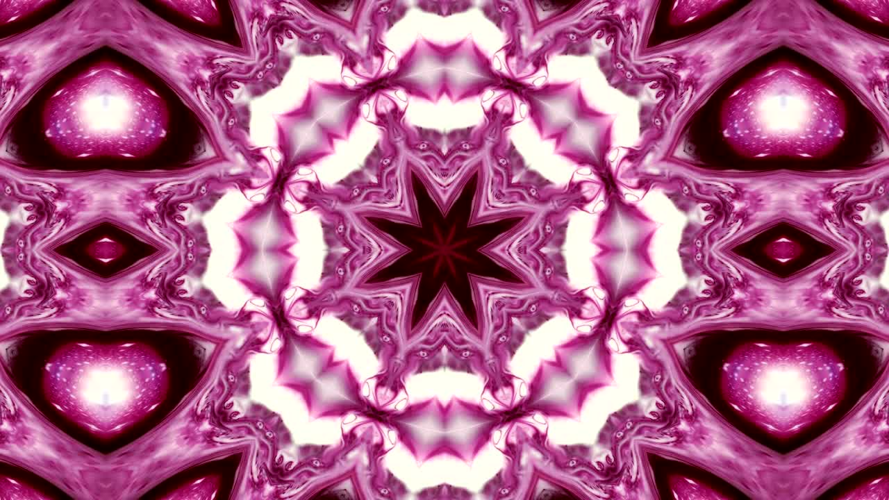 movimiento de fondo de kaleidoscopio abstractamente colorido
