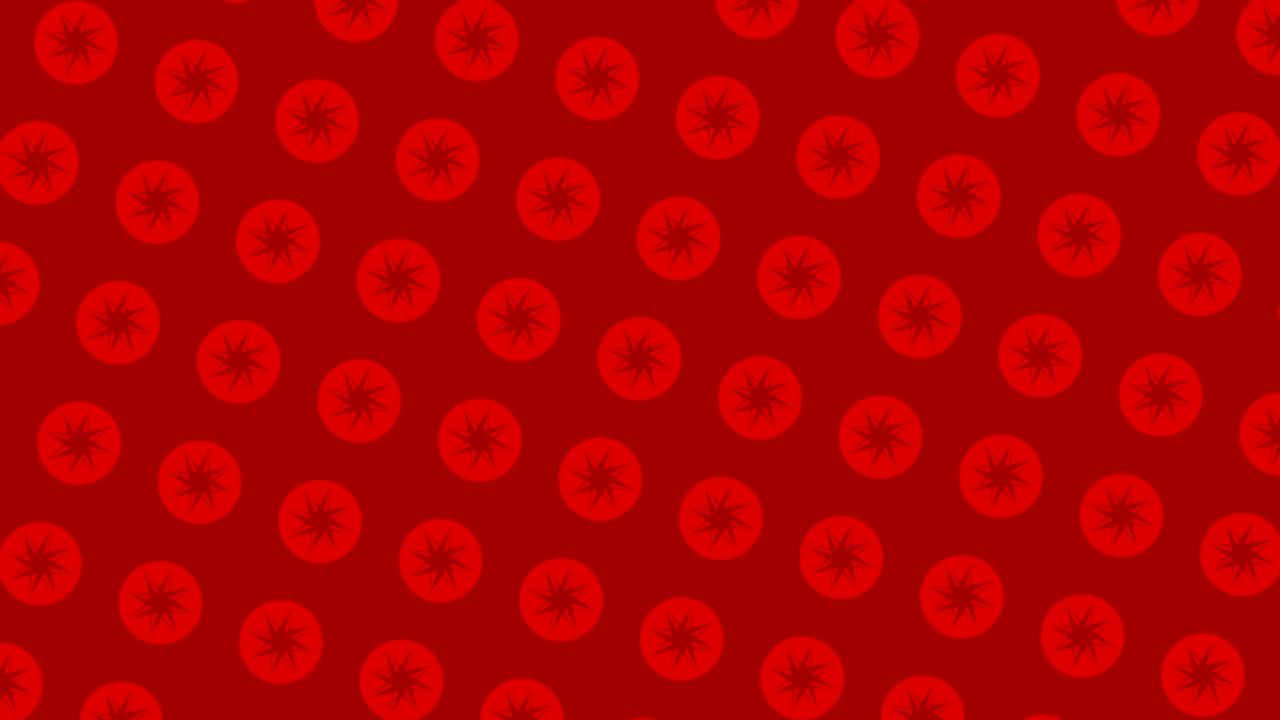 그것은 시계 방향으로 회전하면서 색을 빠르게 바꾸는 그래픽 패턴이며, 시계 방향을 반대로 회전하여 최면과 스트로보스코프 효과를 만니다.