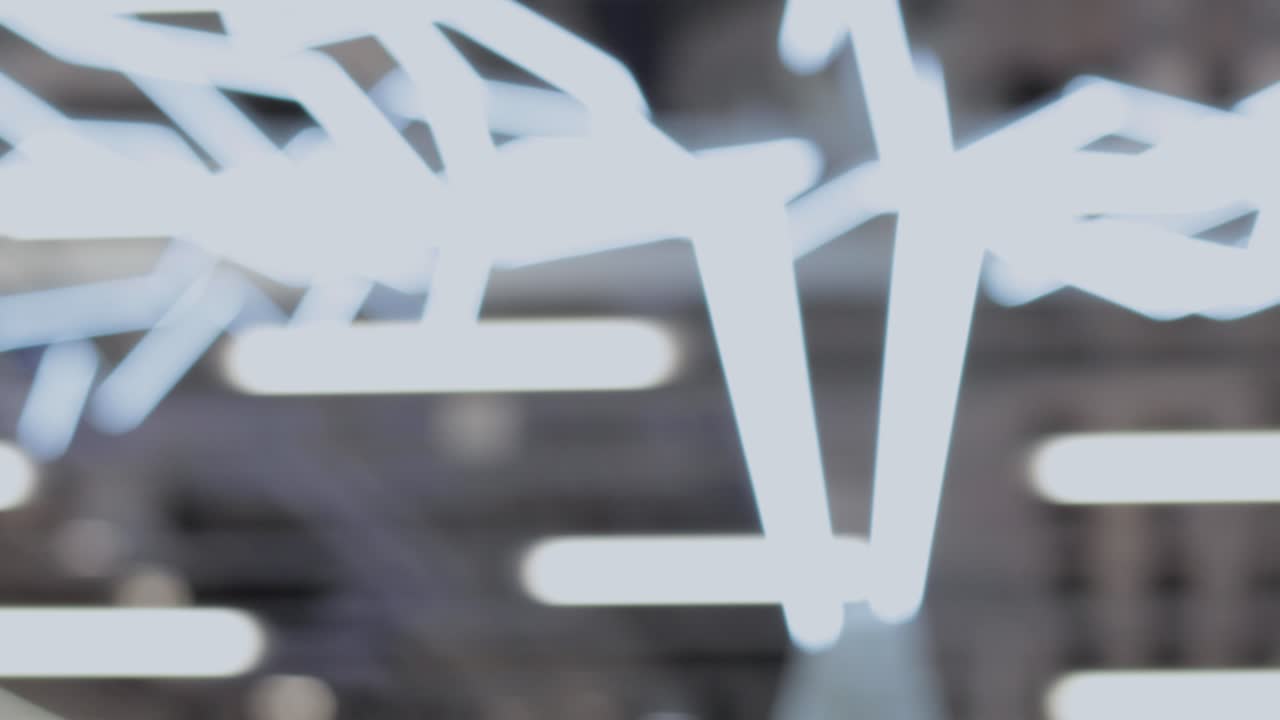 시간에 따라 변하는 역동적인 조명 설치