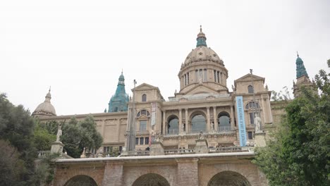 Nationales-Kunstmuseum-Von-Katalonien-In-Barcelona