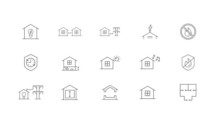 Home and House Icons