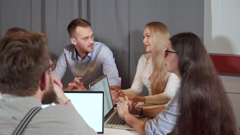 reunión de negocios