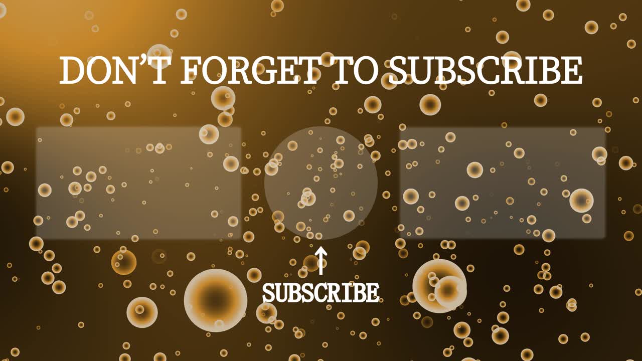 분류 거품 입자 끝 카드 모션 그래픽