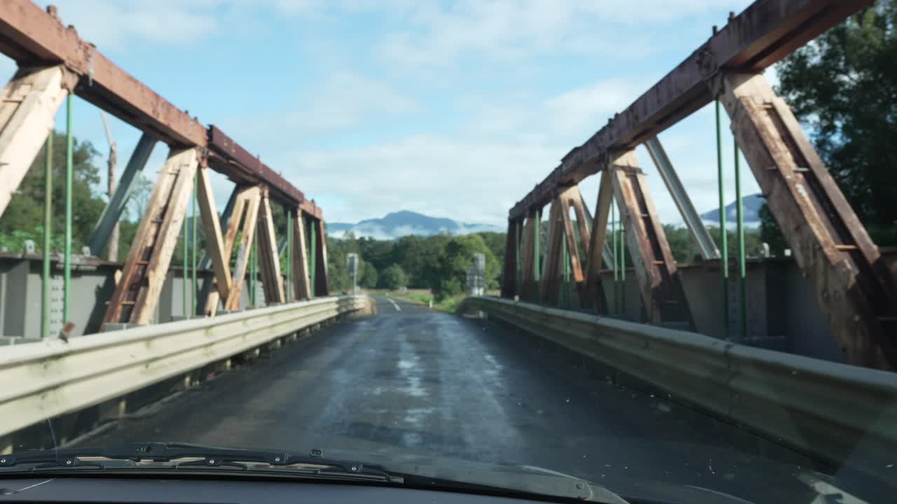 Scenic Country Road Drive in Australia